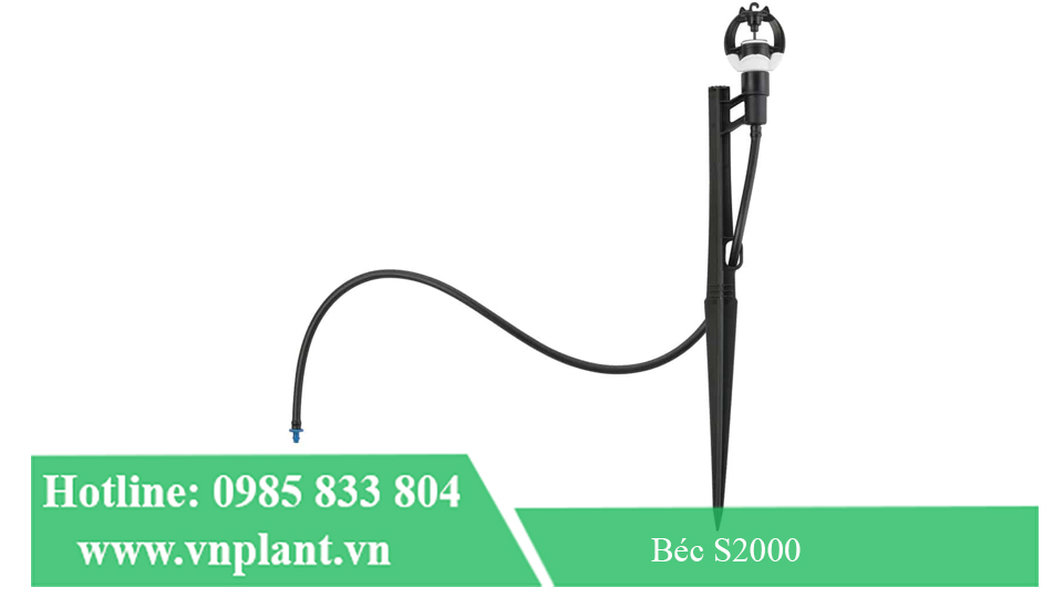 béc bù áp s2000 kết nối với ống 6mm