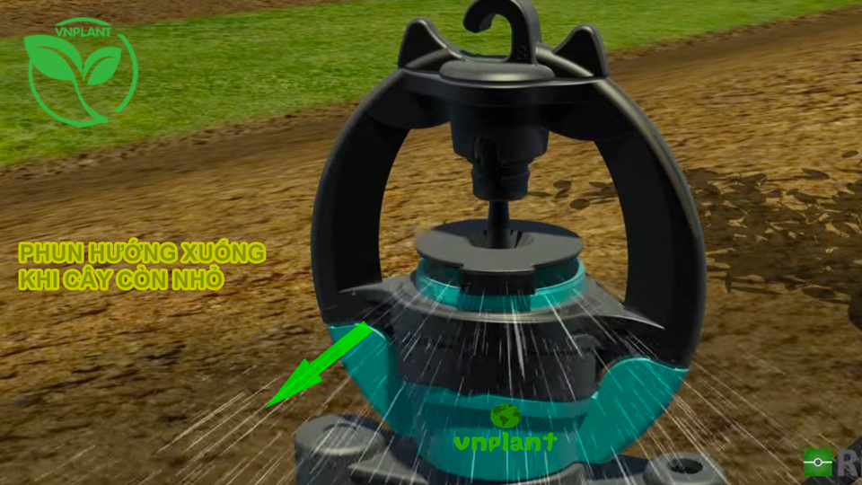 béc bù áp phun bán kính nhỏ