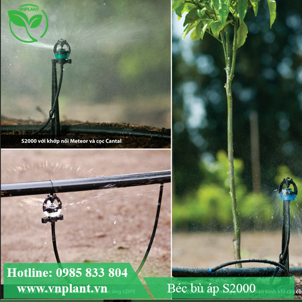 béc bù áp s2000 kết nối với phụ kiện