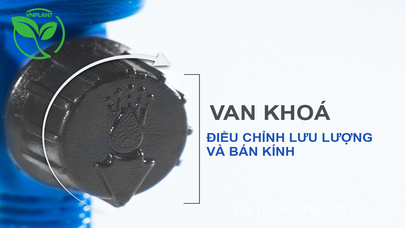 VAN KHOÁ BÉC TƯỚI CÂY BS5000 PLUS