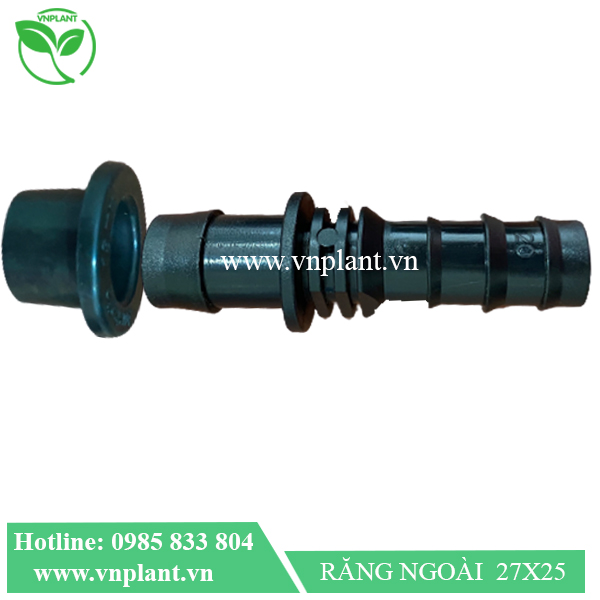 Hình bộ khởi thuỷ PE 20mm ron 22mm