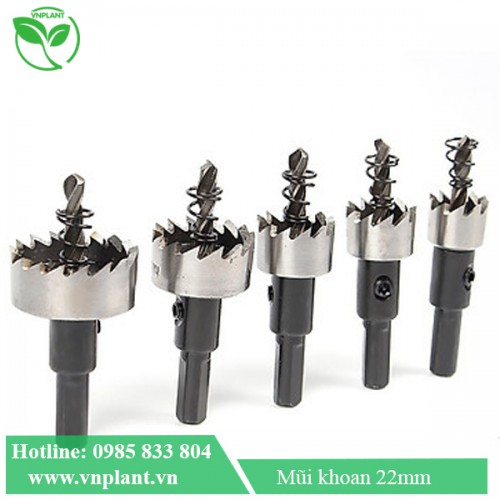 MŨI KHOAN KHỞI THUỶ 20MM, 25MM CÓ RON 22MM