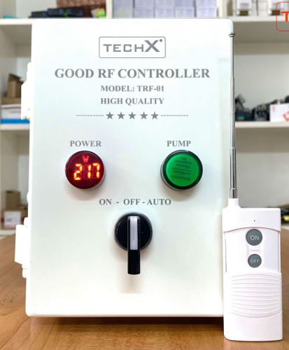 TỦ ĐIỀU KHIỂN BƠM BẰNG REMOTE