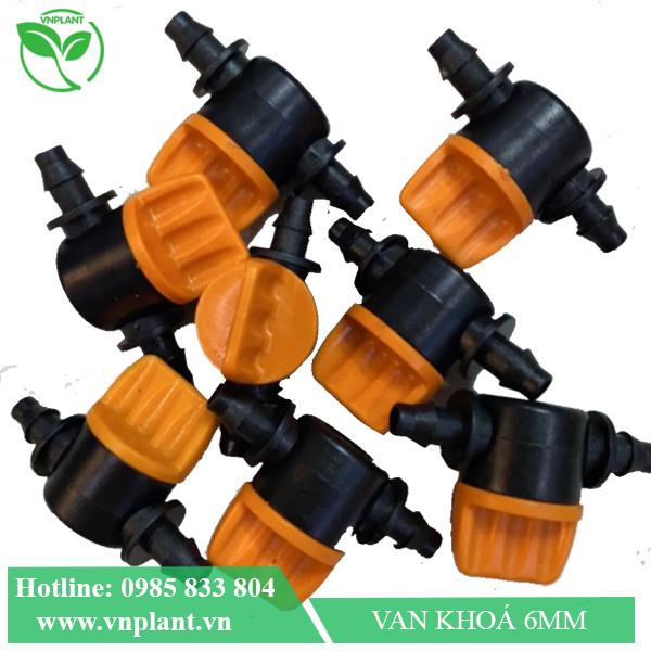 hình ảnh van khoá ống  PE 6mm